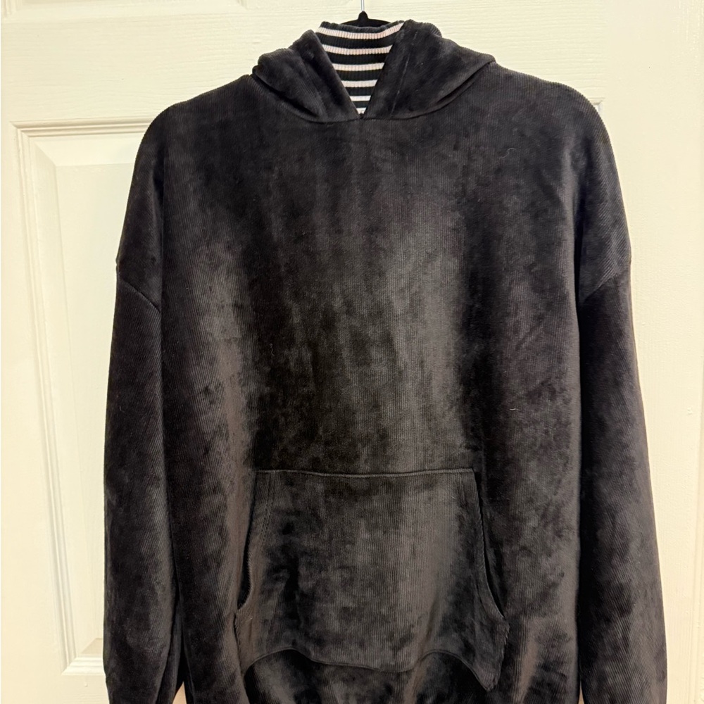Naked Oversize Cozy Black Hoodie